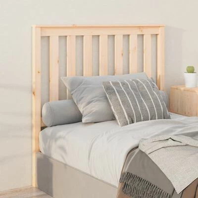 VidaXL Tête de lit 106x6x101 cm Bois massif de pin 4 VidaXL Tête de lit 106x6x101 cm Bois massif de pin – Image 2