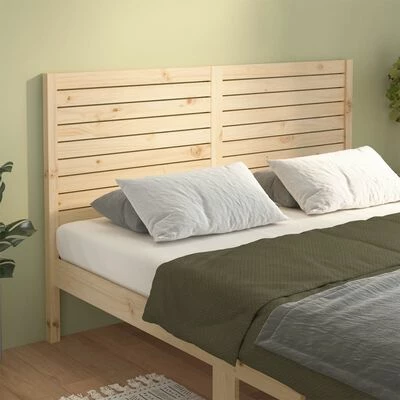 VidaXL Tête de lit 146x4x100 cm Bois massif de pin 4 VidaXL Tête de lit 146x4x100 cm Bois massif de pin – Image 2