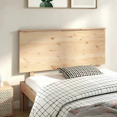VidaXL Tête de lit 139x6x82,5 cm Bois massif de pin 4 VidaXL Tête de lit 139x6x82,5 cm Bois massif de pin – Image 2