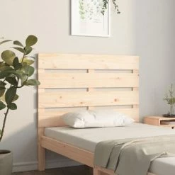 VidaXL Tête de lit 90x3x80 cm Bois massif de pin 9 VidaXL Tête de lit 90x3x80 cm Bois massif de pin -Têtes et pieds de lit Soldes image 1 821327
