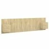 VidaXL Tête de lit avec armoires Chêne sonoma Bois d'ingénierie -Têtes et pieds de lit Soldes image 2 3115734