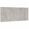 VidaXL Tête de lit Gris béton 200x1,5x80 cm Bois d'ingénierie -Têtes et pieds de lit Soldes image 2 811047
