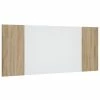 VidaXL Tête de lit Blanc chêne sonoma 200x1,5x80 cm Bois d'ingénierie 2 VidaXL Tête de lit Blanc chêne sonoma 200x1,5x80 cm Bois d'ingénierie -Têtes et pieds de lit Soldes image 2 811048