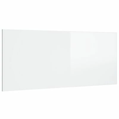 VidaXL Tête de lit Blanc brillant 200x1,5x80 cm Bois d'ingénierie 3 VidaXL Tête de lit Blanc brillant 200x1,5x80 cm Bois d'ingénierie