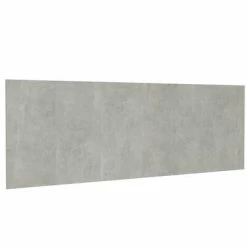 VidaXL Tête de lit murale Gris béton 240x1,5x80 cm Bois d'ingénierie