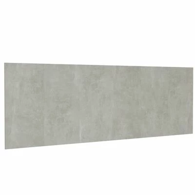 VidaXL Tête de lit murale Gris béton 240x1,5x80 cm Bois d'ingénierie 3 VidaXL Tête de lit murale Gris béton 240x1,5x80 cm Bois d'ingénierie