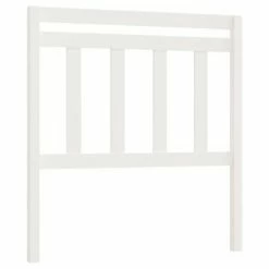 VidaXL Tête de lit Blanc 81x4x100 cm Bois massif de pin