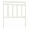 VidaXL Tête de lit Blanc 106x4x100 cm Bois massif de pin 2 VidaXL Tête de lit Blanc 106x4x100 cm Bois massif de pin -Têtes et pieds de lit Soldes image 2 814080