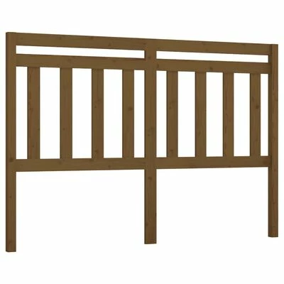 VidaXL Tête de lit Marron miel 166x4x100 cm Bois massif de pin 3 VidaXL Tête de lit Marron miel 166x4x100 cm Bois massif de pin