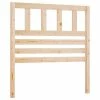 VidaXL Tête de lit 106x4x100 cm Bois massif de pin -Têtes et pieds de lit Soldes image 2 814129