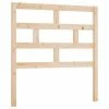 VidaXL Tête de lit 96x4x100 cm Bois massif de pin -Têtes et pieds de lit Soldes image 2 814174