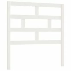 VidaXL Tête de lit Blanc 96x4x100 cm Bois massif de pin