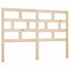 VidaXL Tête de lit 126x4x100 cm Bois massif de pin -Têtes et pieds de lit Soldes image 2 814184