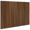 VidaXL Tête de lit Chêne marron 120x1,5x80 cm Bois d'ingénierie -Têtes et pieds de lit Soldes image 2 816972