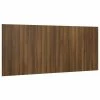 VidaXL Tête de lit Chêne marron 200x1,5x80 cm Bois d'ingénierie -Têtes et pieds de lit Soldes image 2 816978