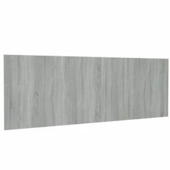 VidaXL Tête de lit murale Sonoma gris 240x1,5x80 cm Bois d'ingénierie