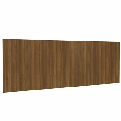 VidaXL Tête de lit murale Chêne marron 240x1,5x80 cm Bois d'ingénierie 3 VidaXL Tête de lit murale Chêne marron 240x1,5x80 cm Bois d'ingénierie
