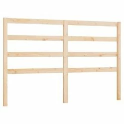 VidaXL Tête de lit 126x4x100 cm Bois massif de pin