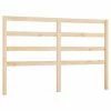 VidaXL Tête de lit 141x4x100 cm Bois massif de pin -Têtes et pieds de lit Soldes image 2 817635