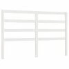 VidaXL Tête de lit Blanc 141x4x100 cm Bois massif de pin 2 VidaXL Tête de lit Blanc 141x4x100 cm Bois massif de pin -Têtes et pieds de lit Soldes image 2 817636