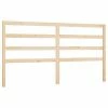 VidaXL Tête de lit 186x4x100 cm Bois massif de pin -Têtes et pieds de lit Soldes image 2 817655
