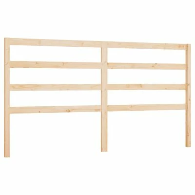 VidaXL Tête de lit 186x4x100 cm Bois massif de pin 3 VidaXL Tête de lit 186x4x100 cm Bois massif de pin