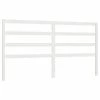 VidaXL Tête de lit Blanc 186x4x100 cm Bois massif de pin 1 VidaXL Tête de lit Blanc 186x4x100 cm Bois massif de pin -Têtes et pieds de lit Soldes image 2 817656
