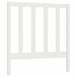 VidaXL Tête de lit Blanc 81x4x100 cm Bois massif de pin