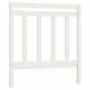 VidaXL Tête de lit Blanc 81x4x100 cm Bois massif de pin 1 VidaXL Tête de lit Blanc 81x4x100 cm Bois massif de pin -Têtes et pieds de lit Soldes image 2 817766