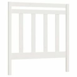 VidaXL Tête de lit Blanc 81x4x100 cm Bois massif de pin