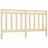 VidaXL Tête de lit 206x4x100 cm Bois massif de pin -Têtes et pieds de lit Soldes image 2 817810