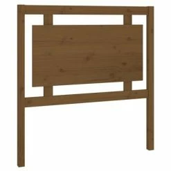 VidaXL Tête de lit Marron miel 95,5x4x100 cm Bois massif de pin