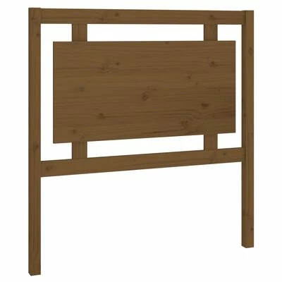 VidaXL Tête de lit Marron miel 95,5x4x100 cm Bois massif de pin 3 VidaXL Tête de lit Marron miel 95,5x4x100 cm Bois massif de pin