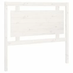 VidaXL Tête de lit Blanc 105,5x4x100 cm Bois massif de pin