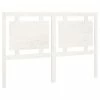 VidaXL Tête de lit Blanc 145,5x4x100 cm Bois massif de pin 1 VidaXL Tête de lit Blanc 145,5x4x100 cm Bois massif de pin -Têtes et pieds de lit Soldes image 2 817941
