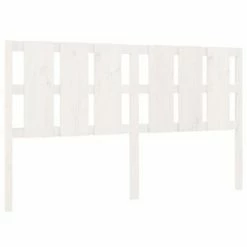 VidaXL Tête de lit Blanc 165,5x4x100 cm Bois massif de pin