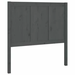 VidaXL Tête de lit Gris 95,5x4x100 cm Bois massif de pin