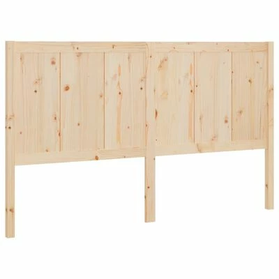 VidaXL Tête de lit 165,5x4x100 cm Bois massif de pin 3 VidaXL Tête de lit 165,5x4x100 cm Bois massif de pin