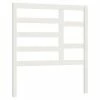 VidaXL Tête de lit Blanc 96x4x104 cm Bois massif de pin