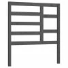 VidaXL Tête de lit Gris 106x4x104 cm Bois massif de pin 2 VidaXL Tête de lit Gris 106x4x104 cm Bois massif de pin -Têtes et pieds de lit Soldes image 2 818127