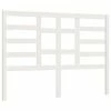 VidaXL Tête de lit Blanc 146x4x104 cm Bois massif de pin 2 VidaXL Tête de lit Blanc 146x4x104 cm Bois massif de pin -Têtes et pieds de lit Soldes image 2 818141