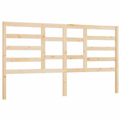 VidaXL Tête de lit 186x4x104 cm Bois massif de pin 3 VidaXL Tête de lit 186x4x104 cm Bois massif de pin