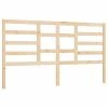VidaXL Tête de lit 206x4x104 cm Bois massif de pin -Têtes et pieds de lit Soldes image 2 818160