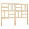 VidaXL Tête de lit 146x4x104 cm Bois massif de pin