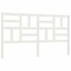 VidaXL Tête de lit Blanc 186x4x104 cm Bois massif de pin 1 VidaXL Tête de lit Blanc 186x4x104 cm Bois massif de pin -Têtes et pieds de lit Soldes image 2 818206
