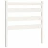 VidaXL Tête de lit Blanc 96x4x100 cm Bois massif de pin 2 VidaXL Tête de lit Blanc 96x4x100 cm Bois massif de pin -Têtes et pieds de lit Soldes image 2 818401