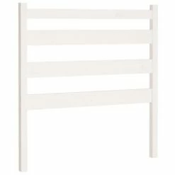 VidaXL Tête de lit Blanc 96x4x100 cm Bois massif de pin