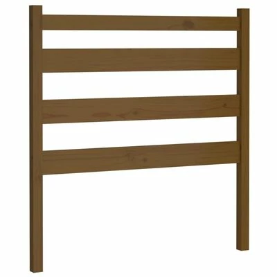 VidaXL Tête de lit Marron miel 96x4x100 cm Bois massif de pin 3 VidaXL Tête de lit Marron miel 96x4x100 cm Bois massif de pin