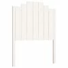 VidaXL Tête de lit Blanc 81x4x110 cm Bois massif de pin -Têtes et pieds de lit Soldes image 2 818446