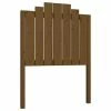 VidaXL Tête de lit Marron miel 81x4x110 cm Bois massif de pin -Têtes et pieds de lit Soldes image 2 818448